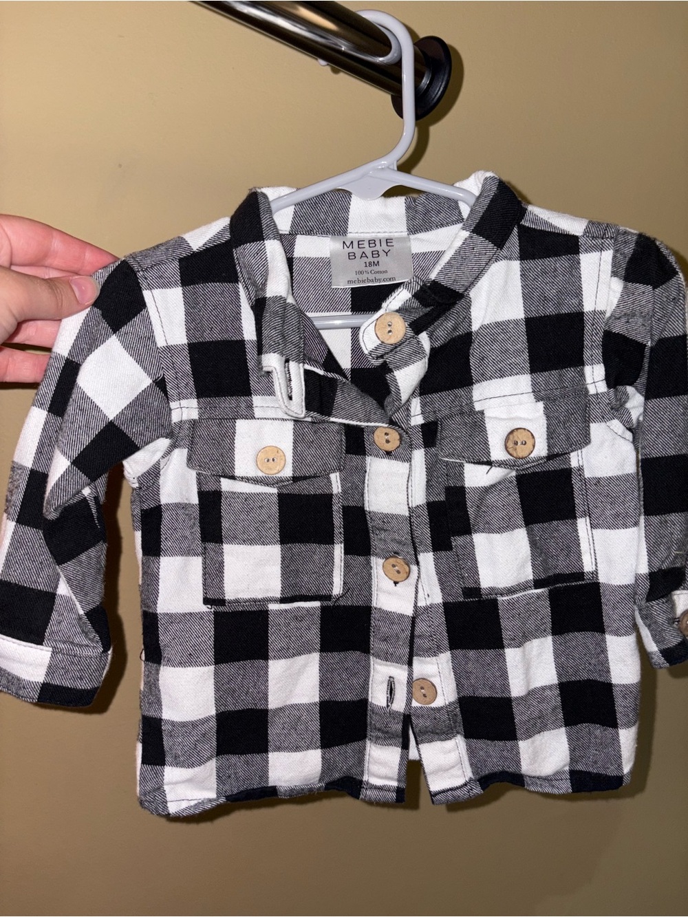 Mebie Baby Flannel 18mo